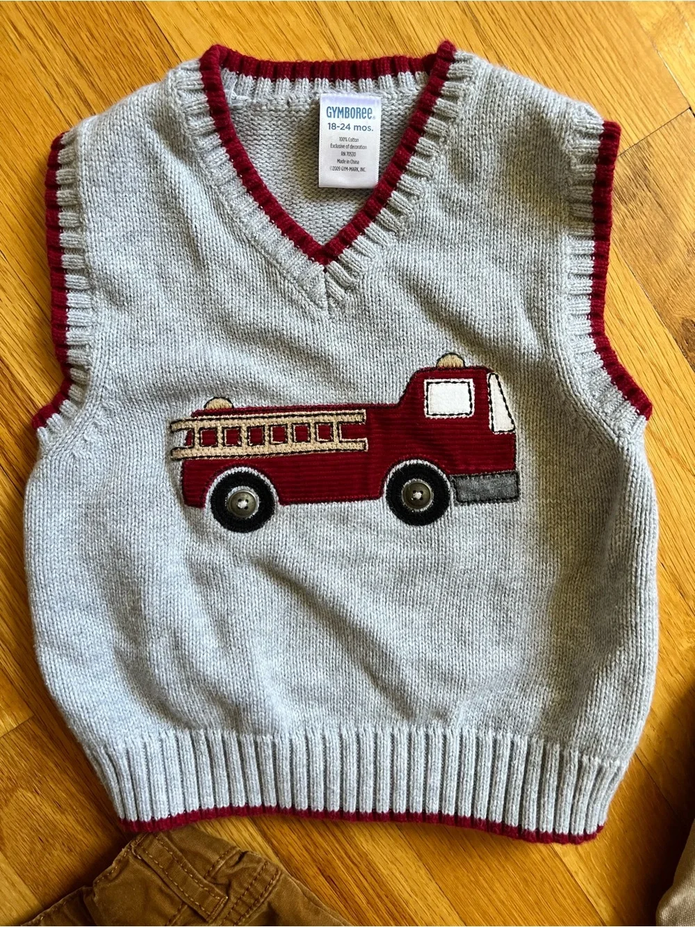 (Lot of 6) Gymboree size 18-24 months, 100% Cotton Vests, Pants, Shirt